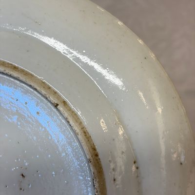 A set of six Chinese Canton famille verte plates with narrative design — photo 22