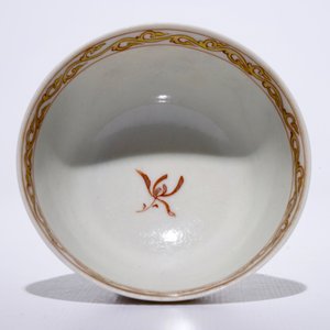 A set of six Chinese famille rose export Meissen-style cups and saucers, Qianlong — 照片 8
