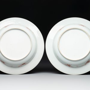 A set of six Chinese famille rose 'pheasants' plates, Yongzheng — 照片 5
