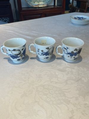 A set of six Chinese Imari-style cups and saucers from the Nanking cargo, Qianlong — photo 22