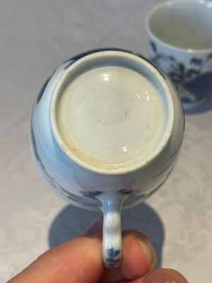 A set of six Chinese Imari-style cups and saucers from the Nanking cargo, Qianlong — photo 27