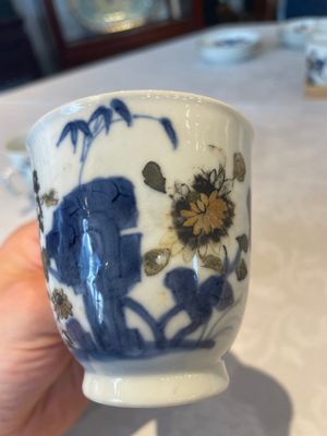 A set of six Chinese Imari-style cups and saucers from the Nanking cargo, Qianlong — photo 45