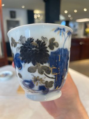 A set of six Chinese Imari-style cups and saucers from the Nanking cargo, Qianlong — photo 52