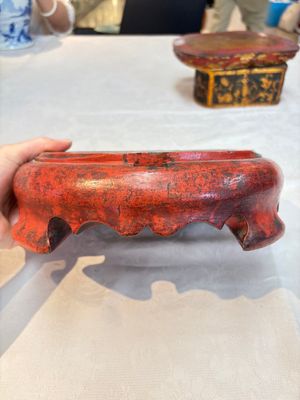 A set of three Chinese or Vietnamese gilt-lacquered wooden sculptures of Buddha, 18/19th C. — photo 31