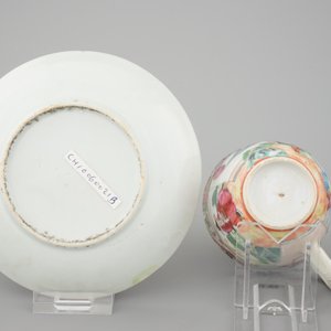 A set of twelve fine Chinese canton rose medallion cups and saucers, 19th C. — foto 3