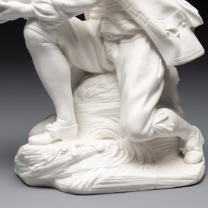 A Sèvres biscuit porcelain figure 'Le Porteur de Mouton' by Fernex, after Boucher, 18th C. — photo 12