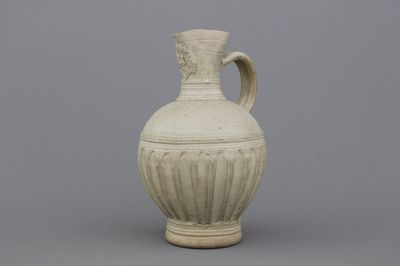 A Siegburg bellarmine jug, late 16th C.