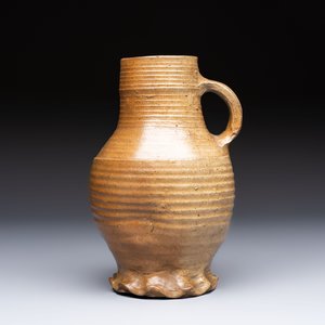A Siegburg stoneware jug, Germany, 15th C. — photo 2