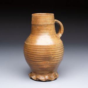 A Siegburg stoneware jug, Germany, 15th C. — photo 1