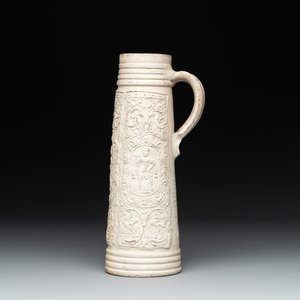 A Siegburg stoneware 'Schnelle' possibly depicting King David, 16th C. — photo 1