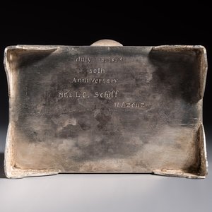A silver inscribed filigree casket, probably Dutch East Indies, 19/20th C. — photo 7