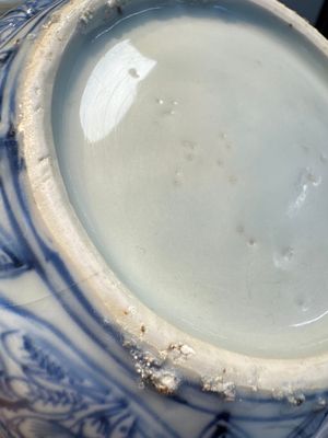 A silver-mounted Chinese blue and white wine pot, Wanli — photo 18