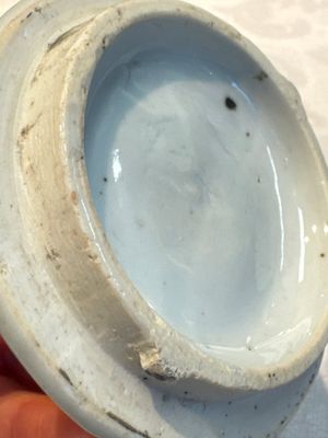 A silver-mounted Chinese blue and white wine pot, Wanli — photo 24