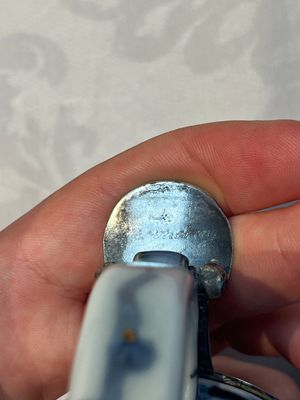 A silver-mounted Chinese blue and white 'Zhou Dunyi 周敦頤' ewer, Ming — foto 25