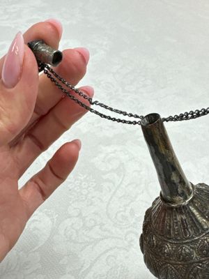 A silver-mounted Chinese famille rose kendi with floral design, Qianlong — foto 6
