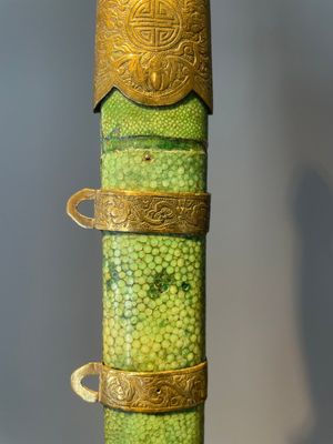 A silver plated dagger and four swords, China, Burma and Indonesia, 18/19th C. — foto 32