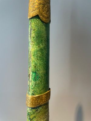 A silver plated dagger and four swords, China, Burma and Indonesia, 18/19th C. — foto 35