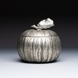 A silver-plated 'Pumpkin' ice bucket, Mauro Manetti, Italy, 20th C. — 照片 1