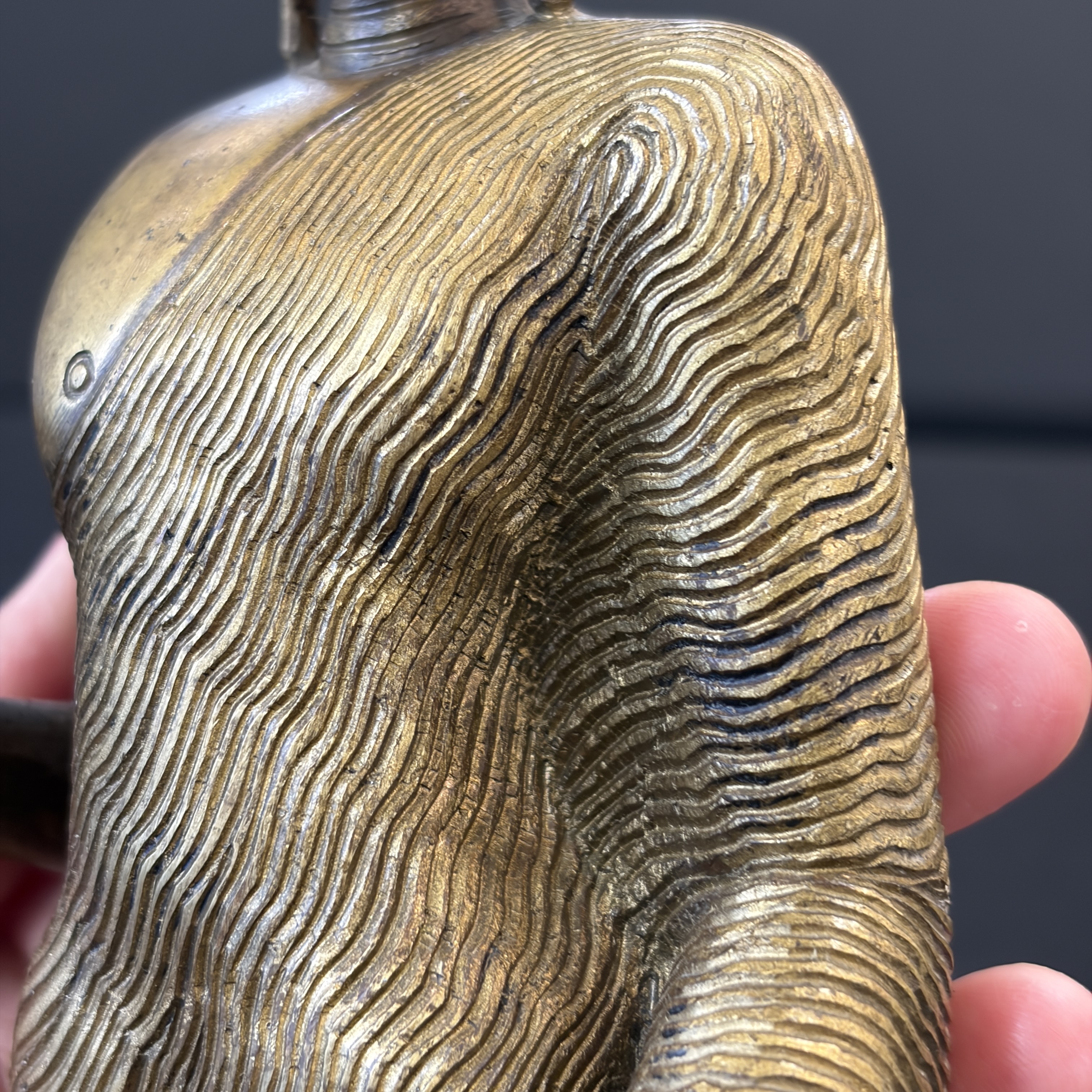 A Sinhalese gilt-copper-alloy figure of Buddha Shakyamuni — 照片 7