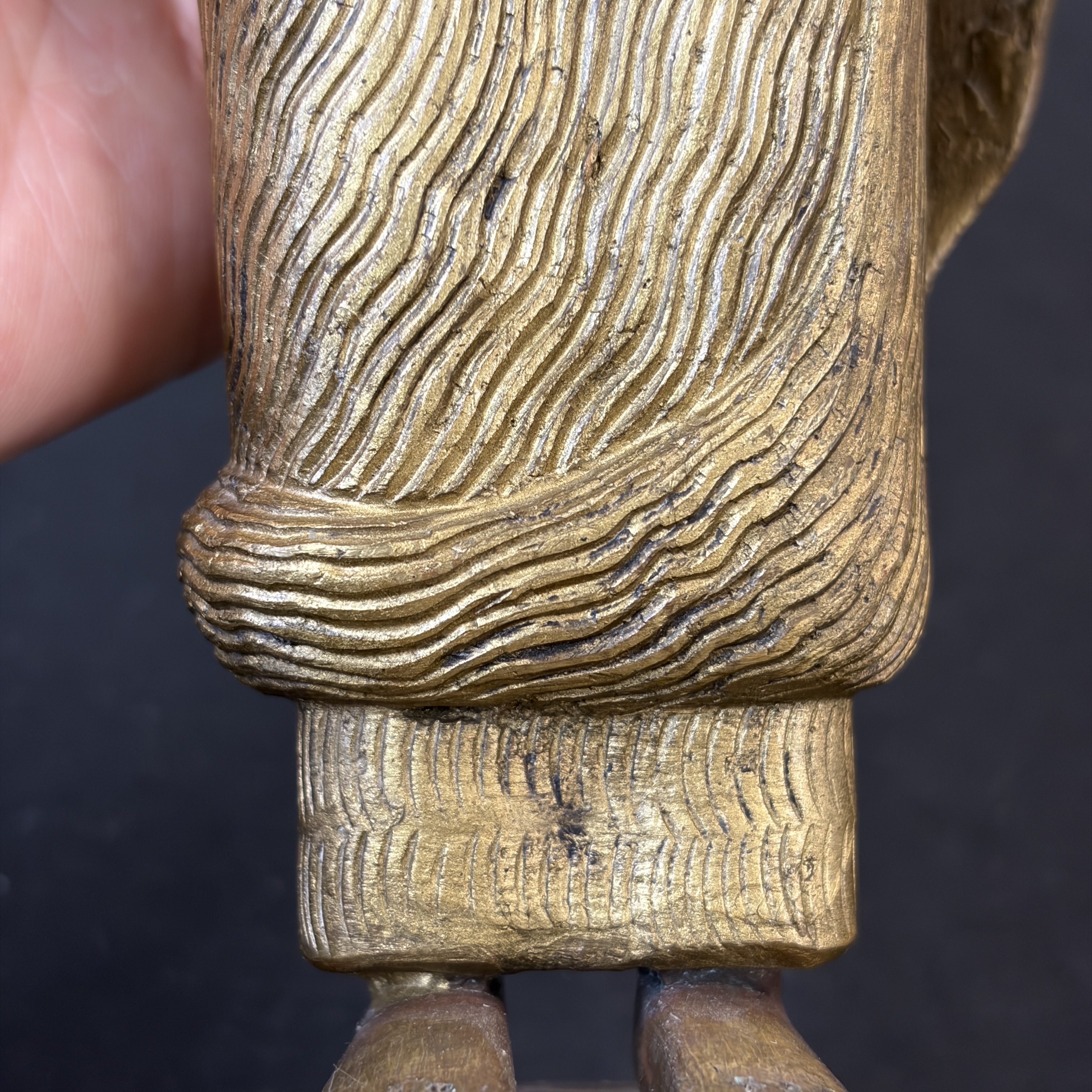 A Sinhalese gilt-copper-alloy figure of Buddha Shakyamuni — 照片 11