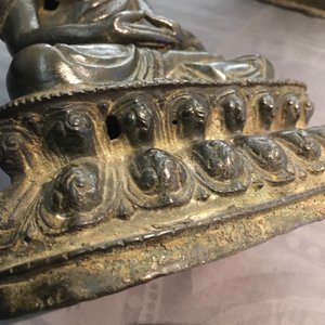 A Sino-Tibetan bronze figure of Buddha Shakyamuni, Ming — photo 12