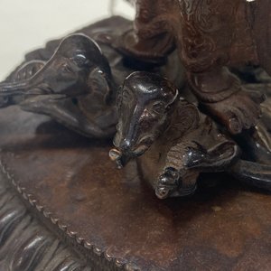 A Sino-Tibetan bronze figure of Mahakala, 17/18th C. — photo 18