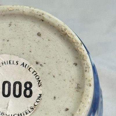 A small Chinese blue and white ko-sometsuke 'Ji 吉' tea container — foto 16