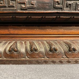 A small Chinese carved wooden 'dragon' cabinet, Republic — 照片 26