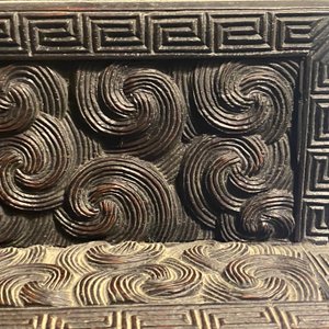A small Chinese carved wooden 'dragon' cabinet, Republic — 照片 72