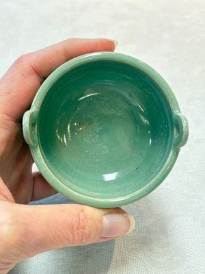 A small Chinese Longquan celadon tripod 'ding-form' censer, Southern Song — photo 5