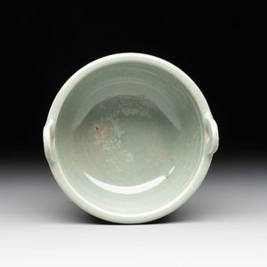 A small Chinese Longquan celadon tripod 'ding-form' censer, Southern Song — photo 6