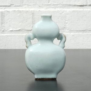 A small pale celadon-glazed vase, 18/19th C. — foto 12