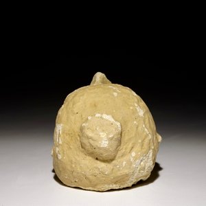 A small stucco head of Buddha, prob. Gandhara, India, 10/11th C. — photo 5