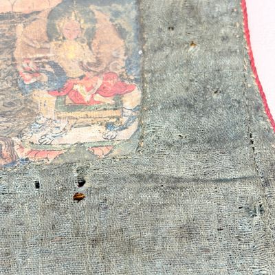 A small Tibetan thangka of Shadakshari Avalokiteshvara — photo 7
