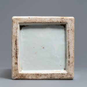 A square Chinese qianjiang cai vase, 19/20th C. — photo 6