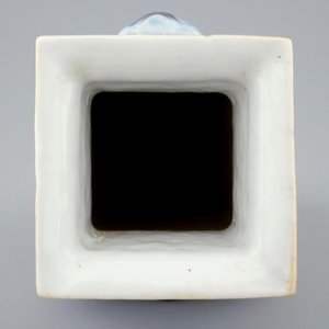 A square Chinese qianjiang cai vase, 19/20th C. — 照片 6