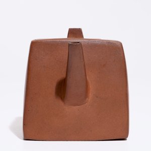 A square Chinese Yixing teapot and cover, 19th C. — photo 3