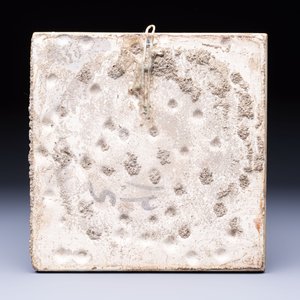A square polychrome Iznik 'Saz Leaf' tile, Turkey, 19th C. — photo 2