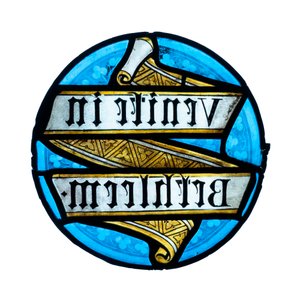 A stained glass roundel inscribed 'Venite in Bethleem', 17th C. — photo 2
