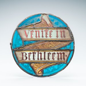 A stained glass roundel inscribed 'Venite in Bethleem', 17th C. — photo 3