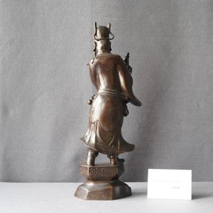 A tall Chinese bronze figure of Li Tieguai, Ming — 照片 9