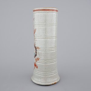 Un vase chinois cylindrique en grès craquelé, 19ème — photo 2