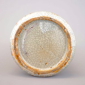 Un vase chinois cylindrique en grès craquelé, 19ème — photo 6