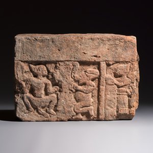 A terracotta relief fragment — photo 1