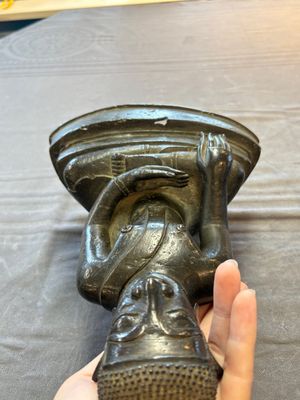 A Thai bronze Buddha, 17/18th C. — photo 7