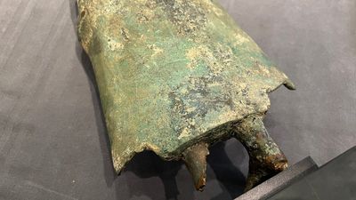 A Thai bronze standing Buddha in Dvaravati-style, probably 7/8th C. — 照片 7