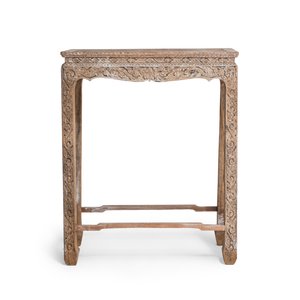 A Thai carved wooden altar table — photo 2