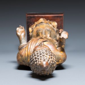 A Thai gilt bronze Buddha Shakyamuni in Lan Na-style, probably 16th C. — photo 6
