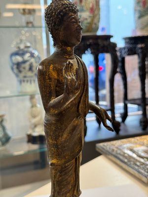 A Thai gilt bronze Buddha Shakyamuni in Lan Na-style, probably 16th C. — 照片 13