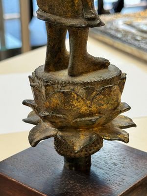 A Thai gilt bronze Buddha Shakyamuni in Lan Na-style, probably 16th C. — 照片 17